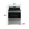 Element 5.2 Cu. Ft. 30” Electric Range - Stainless Steel (EER34MSCS)