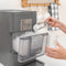 44-lb Touchscreen Countertop Nugget Ice Maker with Self-Clean - Black