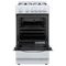 Element 1.9 Cu. Ft. 20” Gas Range - White (EGR204MCCW)