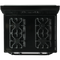 Element 5.2 Cu. Ft. 30” Gas Range - Black (EGR34MCCB)