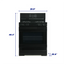 Element 5.2 Cu. Ft. 30” Gas Range - Black (EGR34MCCB)