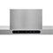 Elite 36-Inch T-Style Island Range Hood, 640 Max Blower CFM, , w/ Code Ready Technology