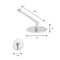 El Dorado Rainfall Shower Faucet