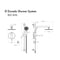 El Dorado Rainfall Shower System