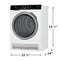 24" Compact Electric Dryer - 4.0 Cu. Ft.