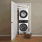 300 Series Laundry Tower Single Unit Washer & Gas Dryer