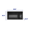 Element 1.6 cu. ft. Over-the-Range Microwave – Black (EM1601RQCB)