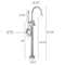 Emerald Bay Bath Tub Filler with Hand Shower