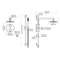 Emerald Bay Thermostatic Shower System