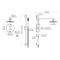 Autograph Edition Emerald Bay Thermostatic Shower System