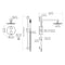 Autograph Edition Emerald Bay Thermostatic Shower System