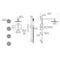 Emerald Bay Thermostatic Shower System with Body Jets