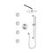 Emerald Bay Thermostatic Shower System with Body Jets
