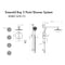 Autograph Edition Emerald Bay Thermostatic Shower System with Body Jets
