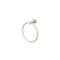 Emerald Bay Towel Ring In Brushed Nickel