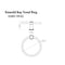 Emerald Bay Towel Ring In Chrome