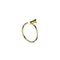 Autograph Edition Emerald Bay Towel Ring In Polished Gold
