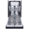 Element 18" Front Control Built-In Dishwasher - Black (ENB6631PEBB)