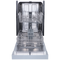 Element 18" Front Control Built-In Dishwasher - Stainless Steel (ENB6631PEBS)