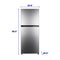 Element 10.1 cu. ft. Top Freezer Refrigerator - Stainless Steel