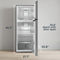 17.6 Cu. Ft. Top Freezer Refrigerator