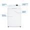 Element 3.9 cu. ft. Top Load Washer with Agitator - White (ENTW3925EW)