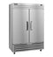Refrigerator, Two Section Upright, Full Stainless Doors with Lock