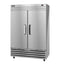 Refrigerator, Two Section Upright, Full Stainless Doors with Lock