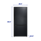 Element 18.7 cu. ft. Bottom Freezer Refrigerator - Black