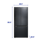Element 18.4 cu. ft. French Door Refrigerator - Black