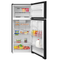 Element 16.0 cu. ft. Top Freezer Refrigerator - Black, ENERGY STAR