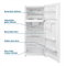 Element 16.0 cu. ft. Top Freezer Refrigerator - White, ENERGY STAR