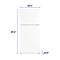 Element 20.5 cu. ft. Top Freezer Refrigerator - White