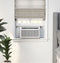 6,200 BTU Ultra Quiet Window Air Conditioner for Small Rooms up to 250 sq. ft.