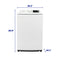 Element 3.7 cu. ft. Top Load Washer with Agitator - White (ETW3725BW)