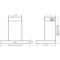 Elite EW43 Series 30-Inch Convertible Wall Mount Chimney Range Hood, 460 Max Blower CFM