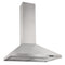 Elite EW48 Series 30Inch Pyramidal Chimney Range Hood, 460 Max Blower CFM,
