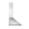 Elite 36-Inch Pyramidal Chimney Range Hood, 640 Max Blower CFM