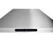 Elite 36-Inch Pyramidal Chimney Range Hood, 640 Max Blower CFM