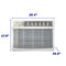 Element 18,000 BTU Window Air Conditioner – White (EWR18BE, EWR18C)