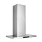 30” Stainless 640 MAX Blower CFM TStyle Chimney Range Hood