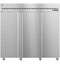 Freezer, Three Section Upright, Full Stainless Doors with Lock