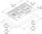 36" GAS COOKTOP