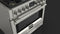 36” DUAL FUEL PRO RANGE WITH GRIDDLE