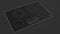30" RADIANT COOKTOP WITH BRUSHED ALUMINUM TRIM