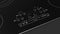 30" RADIANT COOKTOP WITH BRUSHED ALUMINUM TRIM