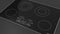 30" RADIANT COOKTOP WITH BRUSHED ALUMINUM TRIM