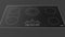 36" RADIANT COOKTOP WITH BRUSHED ALUMINUM TRIM