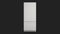 36" OVERLAY BUILT-IN FRIDGE - RIGHT HINGE