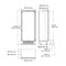 36" BUILT-IN FRIDGE COLUMN